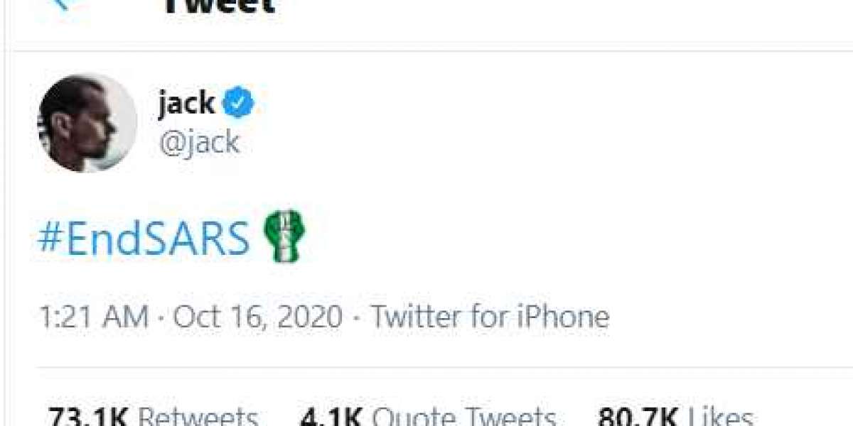 Twitter CEO, Jack Dorsey reveals special #EndSARS emoji after endorsing the movement