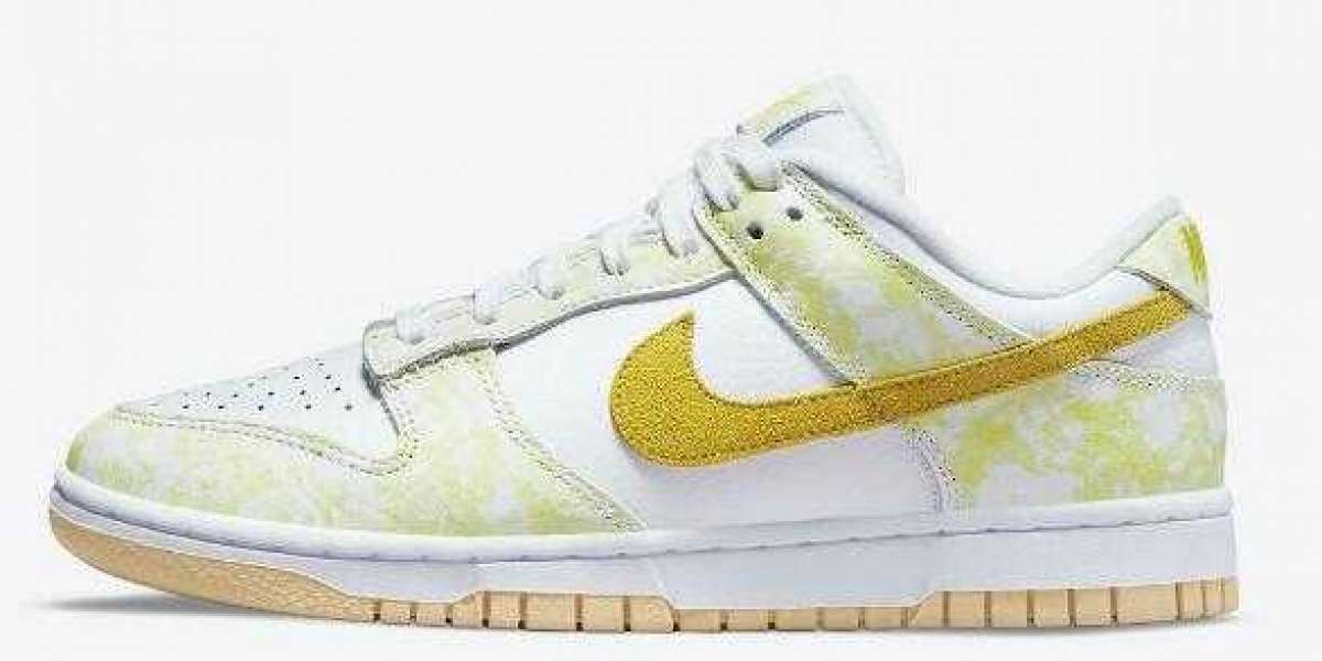 DM9467-700 Nike Dunk Low Yellow Strike to drop on July 30th, 2021