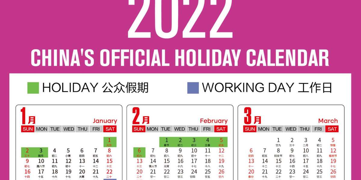 China's Official 2022 Holiday Calendar is Big on Three-Day Weekends