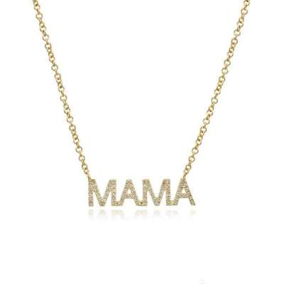 MAMA Diamond Necklace Profile Picture