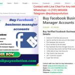 Buy Facebook Business Manager Accounts