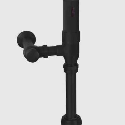 ATV-2 Hands Free TOILET Flush Valve in Matte Black Profile Picture